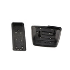 Auto Car Pedals Foot Fuel Brake Clutch Cover Nonslip Car Pedal Pads Auto Sports Gas Fuel Petrol Clutch Brake Pad Cover Foot Pedals Rest Plate Kit Pedal Covers Accessories Replacement Pedal Aluminum Alloy Pedals Set Stevvex