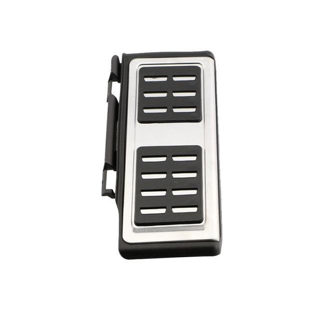 Auto Car Pedals Foot Fuel Brake Clutch Cover Nonslip Car Pedal Pads Auto Sports Gas Fuel Petrol Clutch Brake Pad Cover Foot Pedals Rest Plate Kit Pedal Covers Accessories Replacement Pedal Aluminum Alloy Pedals Set Stevvex