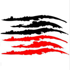 Auto Car Sticker Reflective Monster Claw Scratch Stripe Marks Headlight Decal Car Stickers Monster Claw Marks Headlight Car Sticker Stripes Scratch Decal Vinyl Car Accessories for Sports Cars SUV Pickup Truck Window Motorcycles
