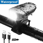Auto-Sensing Bicycle Light Waterproof Bike Taillight LED USB Rechargable Safety Back Light Riding Warning Saddle Bike Rear Light Waterproof Bike Headlight Taillight LED Light Modes Bike Lights For Night Riding Stevvex