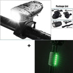 Auto-Sensing Bicycle Light Waterproof Bike Taillight LED USB Rechargable Safety Back Light Riding Warning Saddle Bike Rear Light Waterproof Bike Headlight Taillight LED Light Modes Bike Lights For Night Riding Stevvex