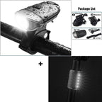 Auto-Sensing Bicycle Light Waterproof Bike Taillight LED USB Rechargable Safety Back Light Riding Warning Saddle Bike Rear Light Waterproof Bike Headlight Taillight LED Light Modes Bike Lights For Night Riding Stevvex