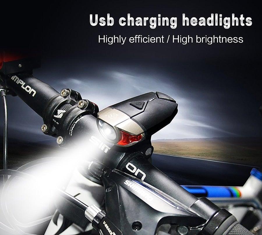 Auto-Sensing Bicycle Light Waterproof Bike Taillight LED USB Rechargable Safety Back Light Riding Warning Saddle Bike Rear Light Waterproof Bike Headlight Taillight LED Light Modes Bike Lights For Night Riding Stevvex