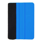 Auto Styling Vinyl Carbon Fiber Window Ice Remover Cleaning Wash Car Scraper With Felt Squeegee Tool Film Wrapping Accessories Vehicle Vinyl Wrap Window Tint Film  Plastic Felt Edge Squeegee For Car Vinyl Scraper Decal Applicator