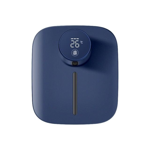 Automatic Liquid Soap Dispenser Intelligent Induction Hand Washer LED Temperature Display Wall-mounted Foam Soap Dispenser Automatic Induction Soap Dispenser Wall-Mounted Mobile Phone Washing Infrared Thermometer Household Stevvex