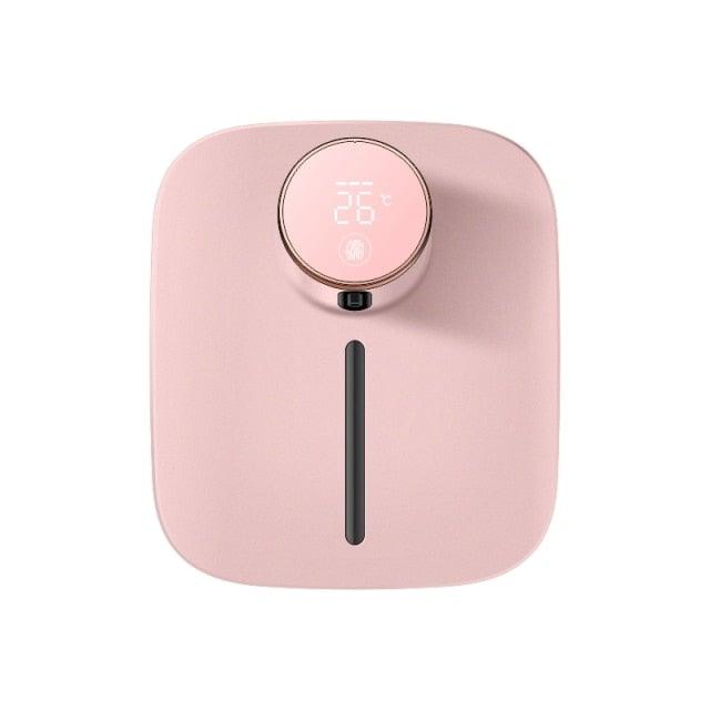Automatic Liquid Soap Dispenser Intelligent Induction Hand Washer LED Temperature Display Wall-mounted Foam Soap Dispenser Automatic Induction Soap Dispenser Wall-Mounted Mobile Phone Washing Infrared Thermometer Household Stevvex