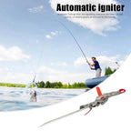 Automatic Stainless Steel Fishing Double Spring Angle Pole Foldable Anti-Rust Steel Fishing Pole Holder Fishing Accessories Stevvex