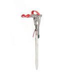 Automatic Stainless Steel Fishing Double Spring Angle Pole Foldable Anti-Rust Steel Fishing Pole Holder Fishing Accessories Stevvex