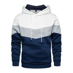 Autumn Casual Hoodie Male Thick Hoodies Hip Hop Streetwear Hooded Pullover Men Clothing  Hoodies for Men Pullover Hip Hop Colors Block Pocket Mens Shirts Sport Tops Sweatshirts Stevvex