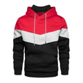 Autumn Casual Hoodie Male Thick Hoodies Hip Hop Streetwear Hooded Pullover Men Clothing  Hoodies for Men Pullover Hip Hop Colors Block Pocket Mens Shirts Sport Tops Sweatshirts Stevvex