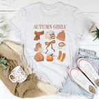 Autumn Girly Tee Peachy Sunday