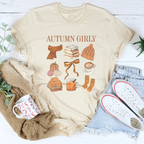 Autumn Girly Tee Peachy Sunday