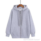 Autumn Mens Cardigan Plus Size Hoodie For Man Jacket Cardigan Oversized Men Hoodies Sweatshirt  Long Sleeve Crew Neck Hooded Jacket Hip Hop Streetwear Pullover Top Zip Hoodie For Men Stevvex