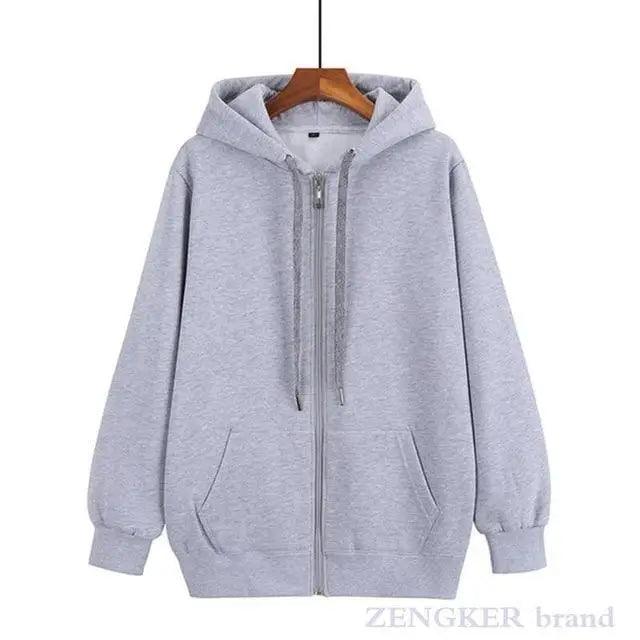 Autumn Mens Cardigan Plus Size Hoodie For Man Jacket Cardigan Oversized Men Hoodies Sweatshirt  Long Sleeve Crew Neck Hooded Jacket Hip Hop Streetwear Pullover Top Zip Hoodie For Men Stevvex