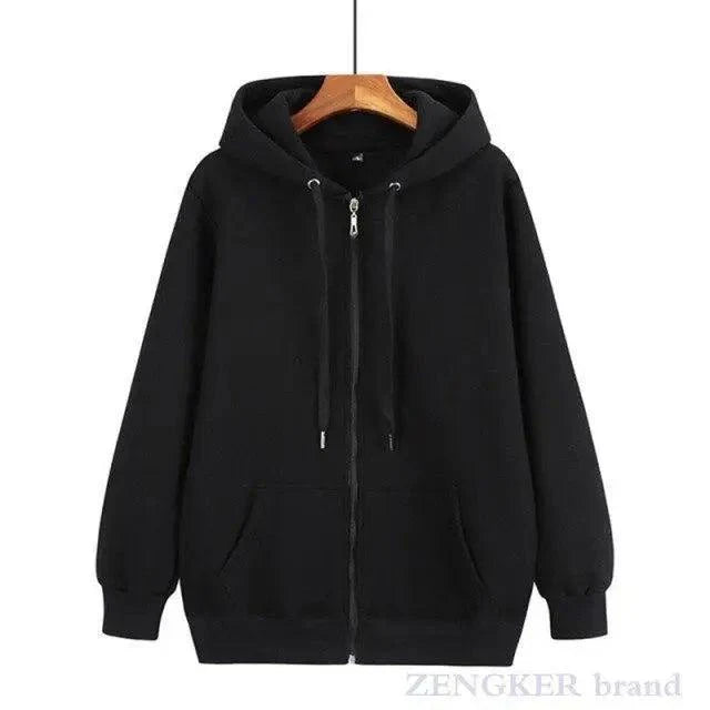 Autumn Mens Cardigan Plus Size Hoodie For Man Jacket Cardigan Oversized Men Hoodies Sweatshirt  Long Sleeve Crew Neck Hooded Jacket Hip Hop Streetwear Pullover Top Zip Hoodie For Men Stevvex