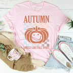 Autumn Smells Like Fall Spirit Tee Peachy Sunday