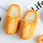Autumn Winter Home Slippers Warm Home Shoes Look Bread Bun Plush Cotton Indoor Slipper For Women Comfort Slip On Memory Foam Slippers Fur Slip-On House Shoes Stevvex