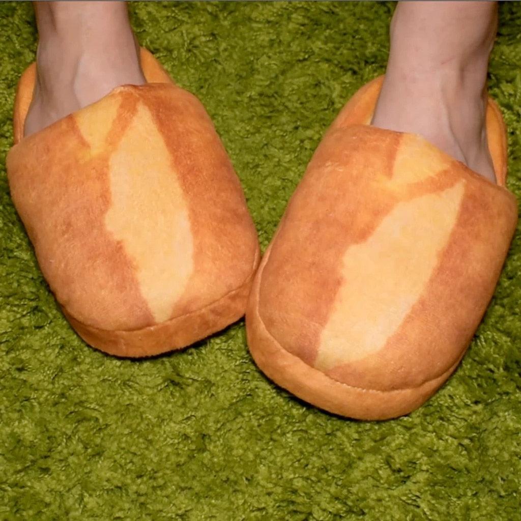 Autumn Winter Home Slippers Warm Home Shoes Look Bread Bun Plush Cotton Indoor Slipper For Women Comfort Slip On Memory Foam Slippers Fur Slip-On House Shoes Stevvex