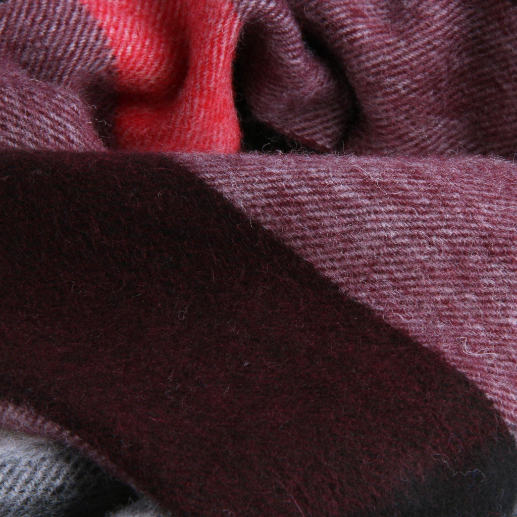Autumn Winter Super Soft Hijab Classic Cashmere Tartan Lightweight Pure Wool Plaid Scarf Women's Shawls Elegant Thickened To Keep Warm For Women Stevvex