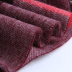 Autumn Winter Super Soft Hijab Classic Cashmere Tartan Lightweight Pure Wool Plaid Scarf Women's Shawls Elegant Thickened To Keep Warm For Women Stevvex