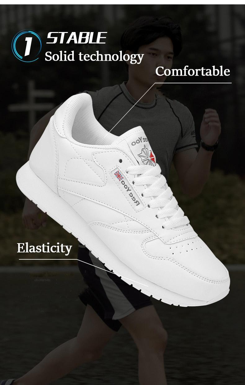 Autumn Womens Mens Sneakers Black Fashion Vulcanized Shoes Lace-up Casual Flats Light Couple Fashion Sneakers Breathable Casual Comfortable Lightweight Sneakers Stevvex