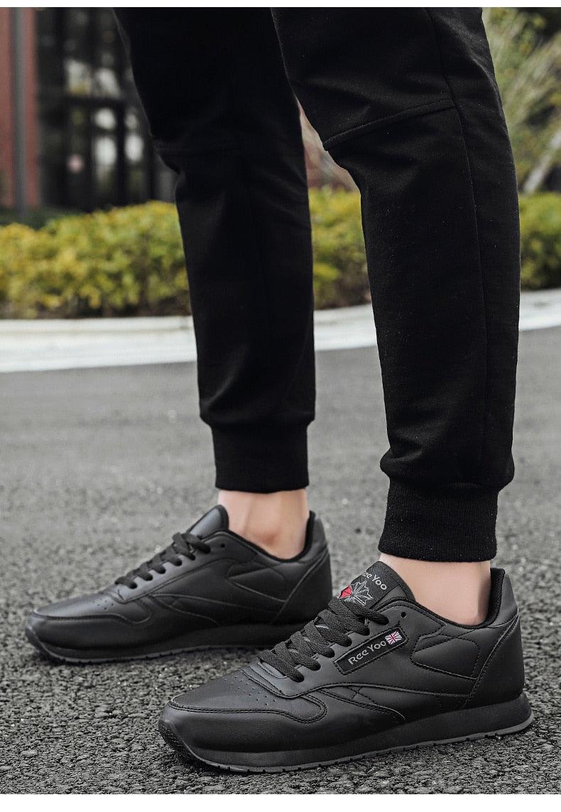 Autumn Womens Mens Sneakers Black Fashion Vulcanized Shoes Lace-up Casual Flats Light Couple Fashion Sneakers Breathable Casual Comfortable Lightweight Sneakers Stevvex