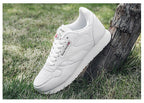 Autumn Womens Mens Sneakers Black Fashion Vulcanized Shoes Lace-up Casual Flats Light Couple Fashion Sneakers Breathable Casual Comfortable Lightweight Sneakers Stevvex