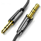 AUX Cable Jack 3.5mm Audio Cable 3.5 MM Jack Speaker Cable AUX Audio Input Adapter Male To Male AUX Cord For Headphones Car Home Stereos Speaker Mobile Phone