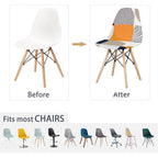 Avangarde Style  Printed Seat Cover For Shell Chair Armless Shell Chair Cover Banquet Home Slipcover Elastic Removable Stretch High Back For Sofa Armchairs Stevvex