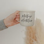 Mother Hustler 14.5oz Ceramic Coffee Mug - Funny Mom Hustle Gift For Moms BandsCo Straps