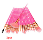 Diamond Colorful Beauty Makeup Brush Utensils