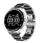 Luxury Ceramic Elegant Unisex Smart Watch With Heart Rate Monitor and Blood Pressure Fitness tracker Ceramic strap Sport Watch With Waterproof Protection - SJB-DIAMOND ELITES