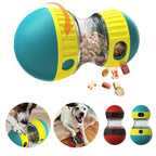 Food Dispensing Dog Toy Tumbler Leaky Food Ball Puzzle Toys Interactive Slowly Feeding Protect Stomach Increase Intelligence Pets Toy Pet Products Pi-Mart