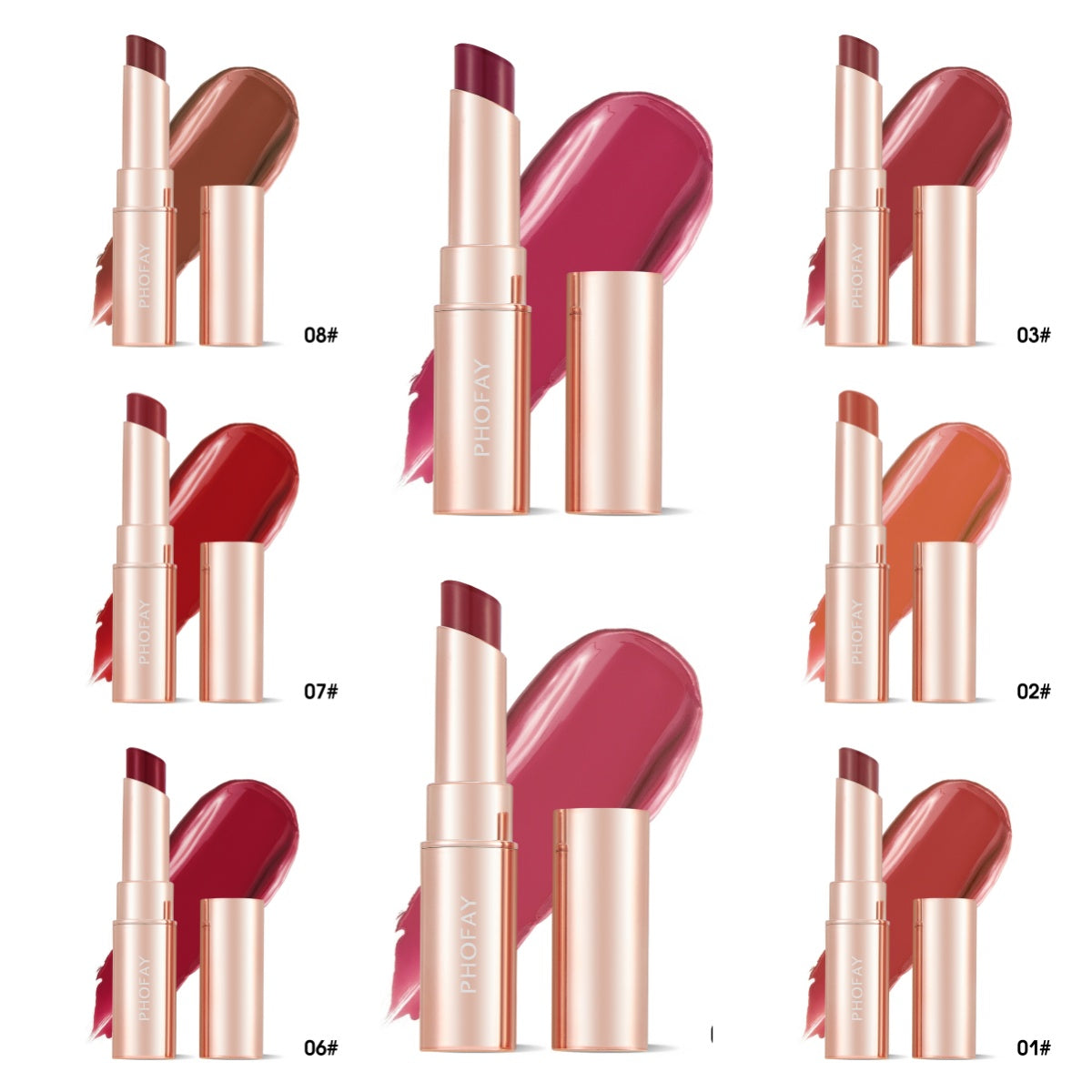 PHOFAY Moisturizing Lipstick Pi-Mart