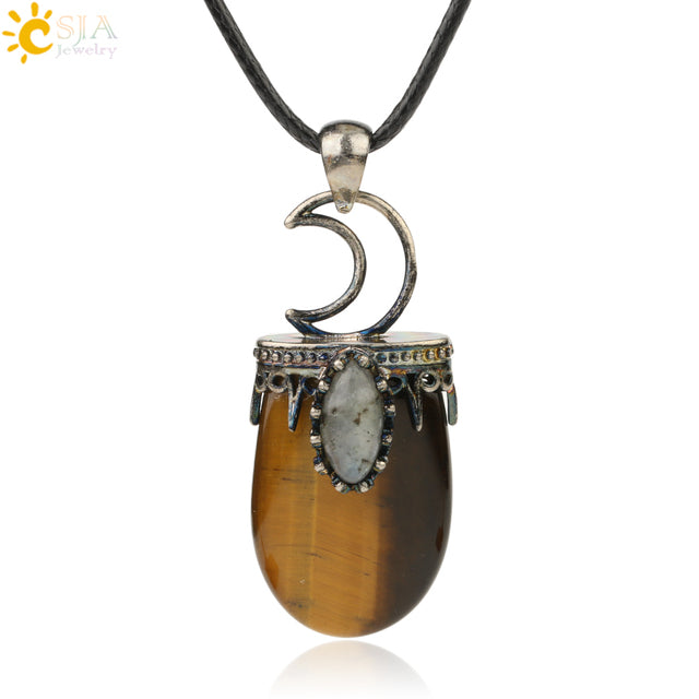 Natural Stone Antique Necklace Pi-Mart