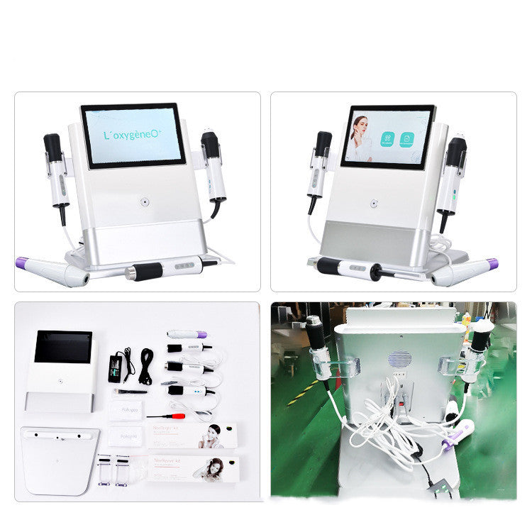 3 In 1 Ultrasonic CO2 Exfoliate Face Lifting Device Oxygen Pi-Mart