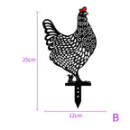 Garden Decoration Pastoral Chicken Simulation Garden