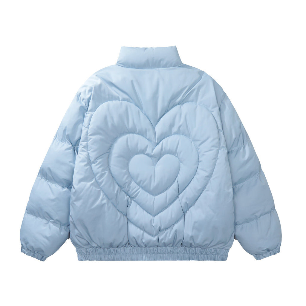 Men's Love Bread Cotton Coat