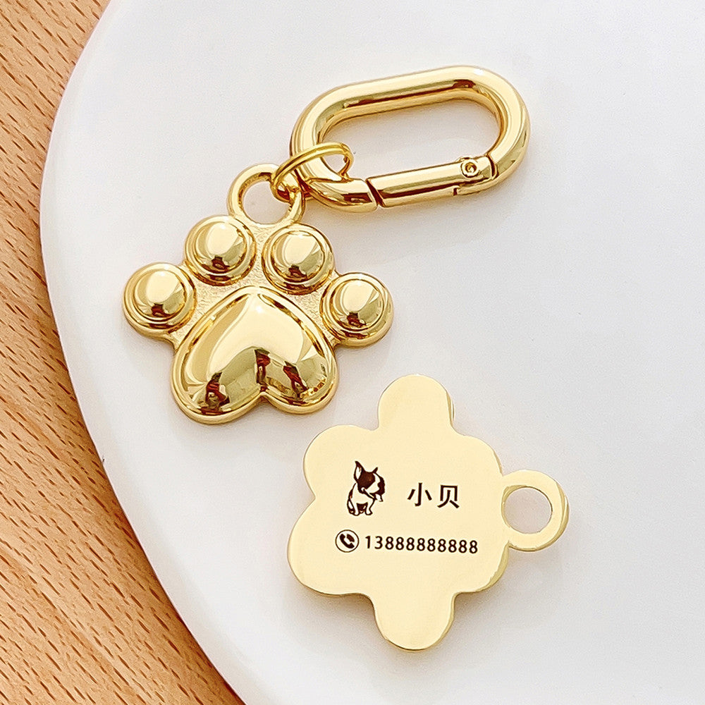 Dog Tag Cat Customized Pet Loss Prevention Brand Hanging Tag Pi-Mart