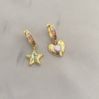 Colorful Love Earrings and Necklace Pi-Mart