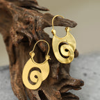 Spiral Design Ear Ring Retro Geometry Pi-Mart