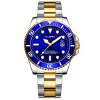 Quartz Watch Steel Band Calendar Fashion Pi-Mart