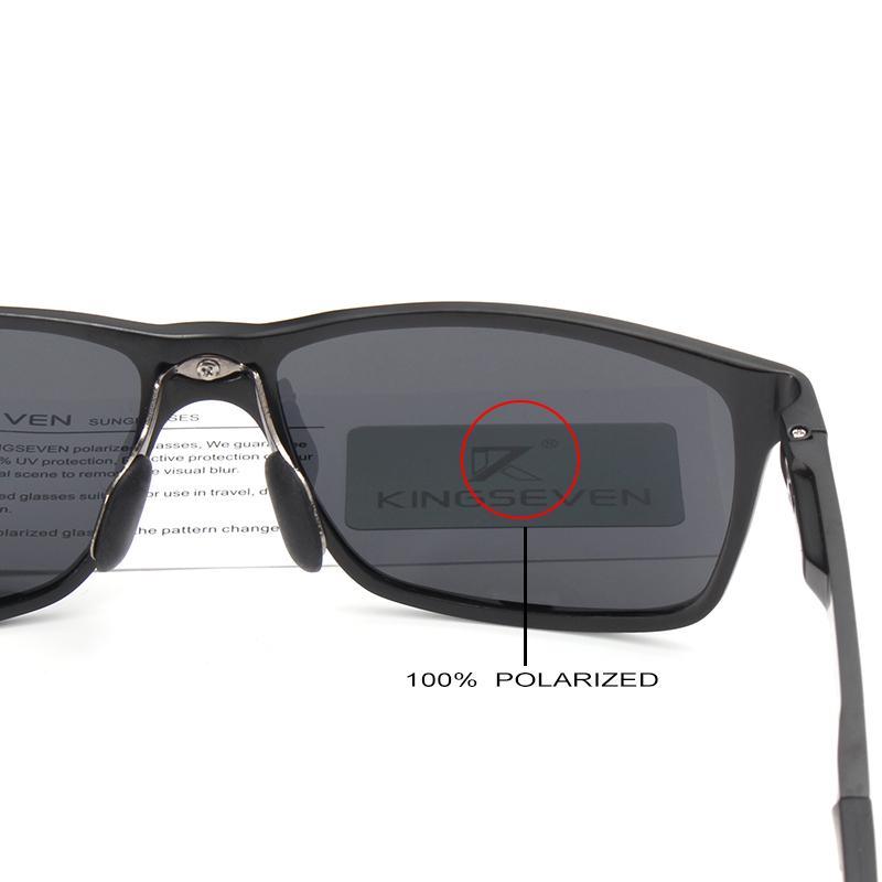 High Quality Luxury Aluminium Men Polarized Sunglasses Retro Modern Style For Sport Golf and Driving - SJB-DIAMOND ELITES