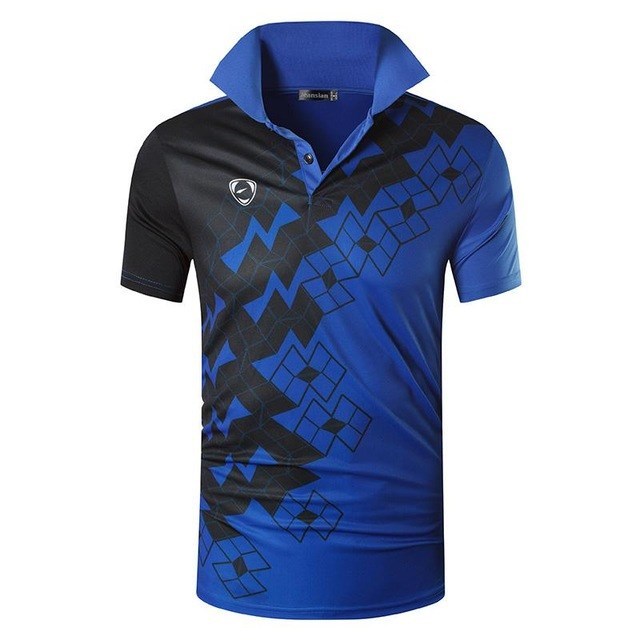 Men's Sports T-shirt Polo Shirt Short Sleeve Red Shirt Golf Tennis Pi-Mart