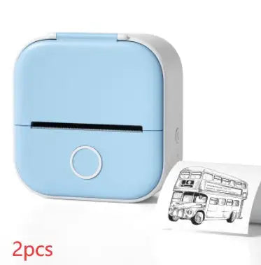 Portable Mini Printer for Students and Hobbyists, Bluetooth Thermal Label Printer - SJB-DIAMOND ELITES