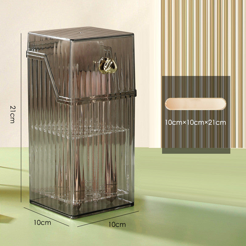 Pen Eye Shadow Brush Shelf Storage Box Pi-Mart