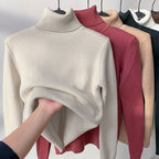 Women Turtleneck Autumn Winter Sweater Pi-Mart