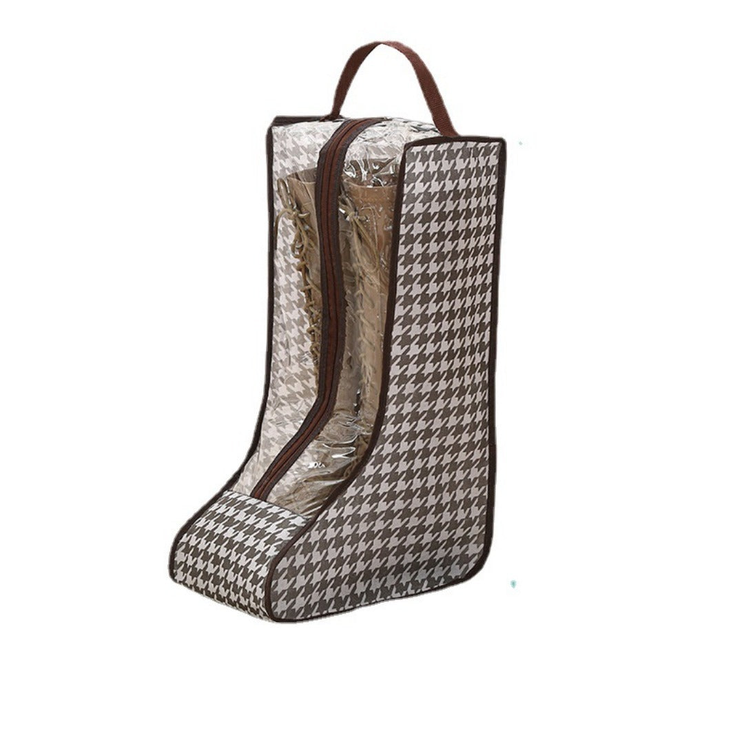 shoe storage bag, multi-functional tote transparent shoe bag, dust-proof and moisture-proof shoe bag, long boots and short boots protective bag. - SJB-DIAMOND ELITES