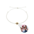 Creative Customized Color Photo Projection Bracelet Hand Woven Lovers Personality Jewelry For Men And Women Valentine's Day Gift Pi-Mart