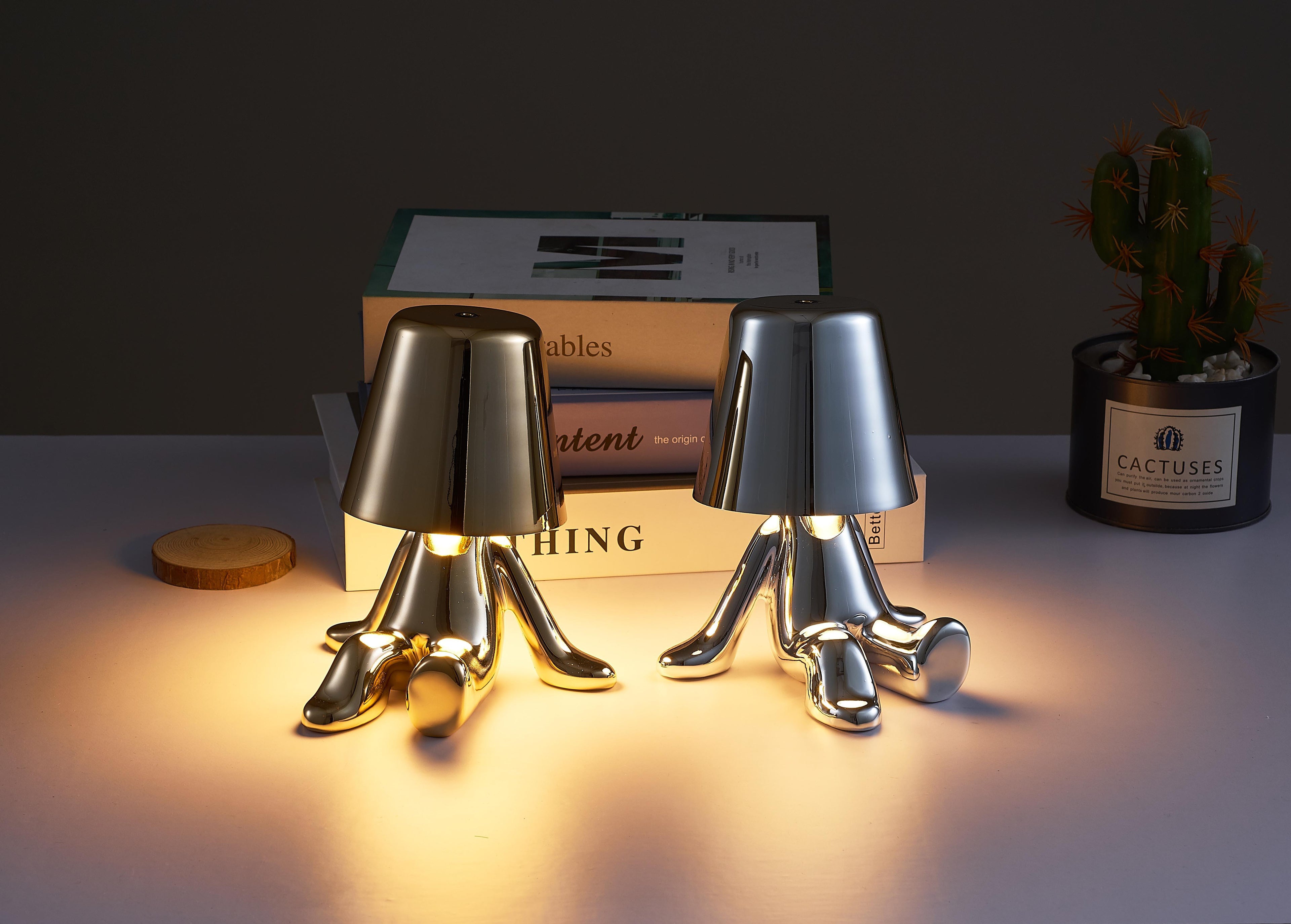 Muse Little Man Rechargeable Table Lamp - SJB-DIAMOND ELITES